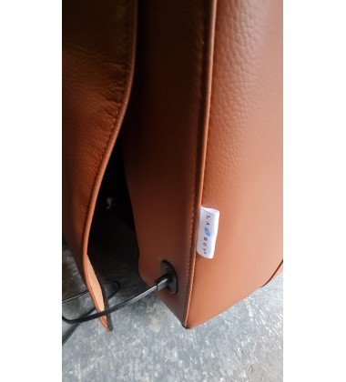 New La-z-boy Parker brown leather electric recliner corner sofa